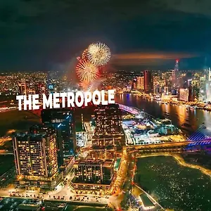 公寓 The Crest-central Saigon Riverside -free Pool-gym-sauna Room-yoga, 胡志明市